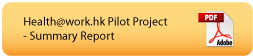Health@work.hk Pilot Project - Summary Report PDF formatted File